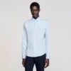 Fitted stretch cotton shirt Fitted stretch cotton shirt