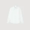 Fitted stretch cotton shirt
