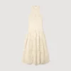 Floral cotton guipure maxi dress Floral cotton guipure maxi dress