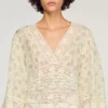 Floral crop top Floral crop top