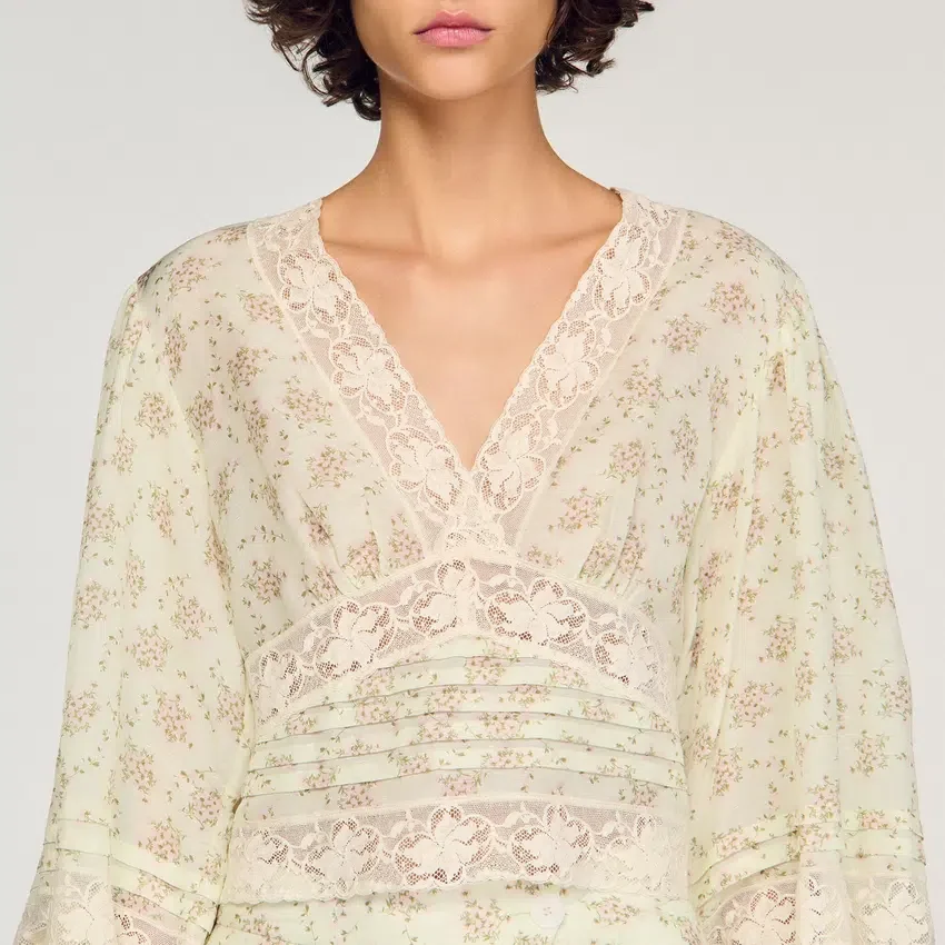 Floral crop top Floral crop top