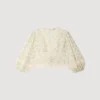 Floral crop top Floral crop top
