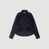 Floral embroidered cotton shirt Floral embroidered cotton shirt