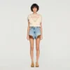 Floral guipure crop top Floral guipure crop top