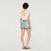 Floral guipure crop top Floral guipure crop top