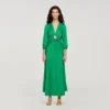Floral jacquard maxi dress Floral jacquard maxi dress
