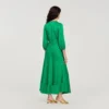 Floral jacquard maxi dress Floral jacquard maxi dress