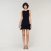 Floral knit mini dress Floral knit mini dress