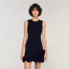 Floral knit mini dress Floral knit mini dress