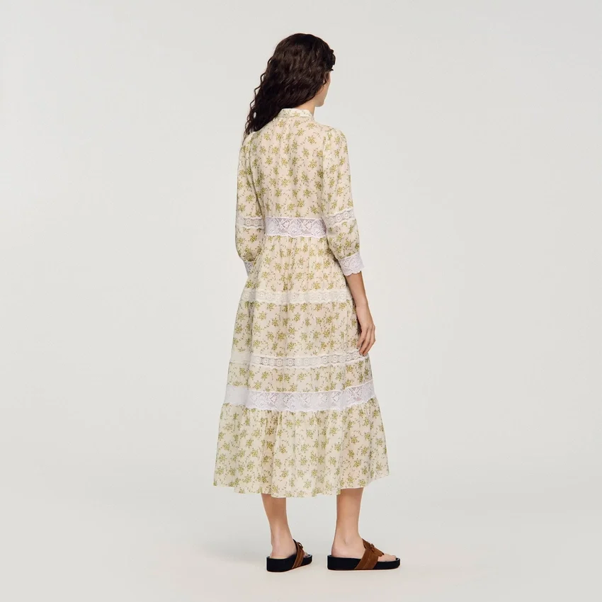 Floral lace midi dress Floral lace midi dress