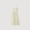 Floral midi dress with straps Floral midi dress with straps