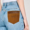 Floral print barrel jeans Floral print barrel jeans