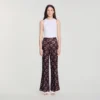 Floral-print flowy trousers Floral-print flowy trousers