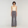 Floral-print flowy trousers Floral-print flowy trousers