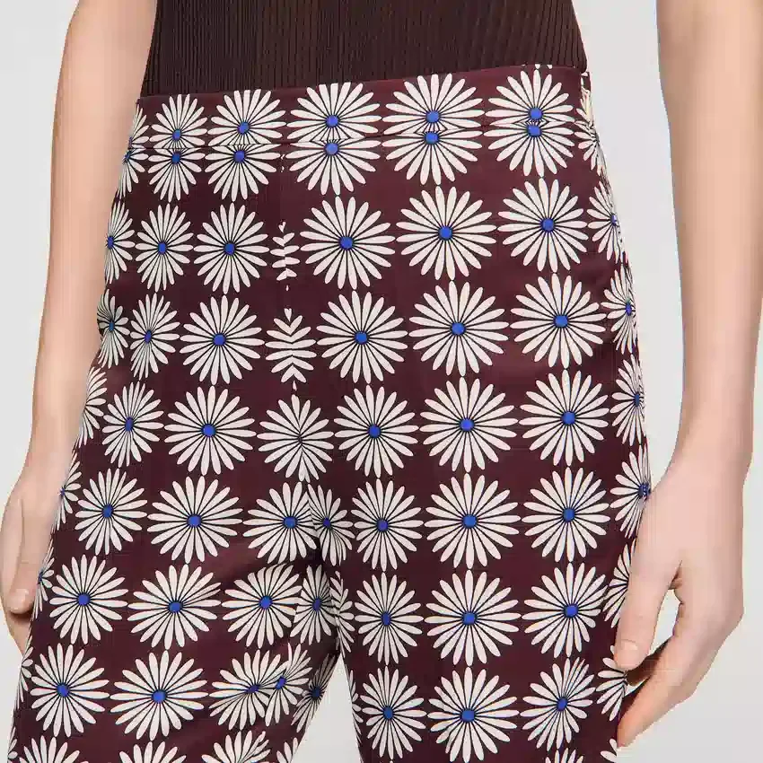 Floral-print flowy trousers Floral-print flowy trousers