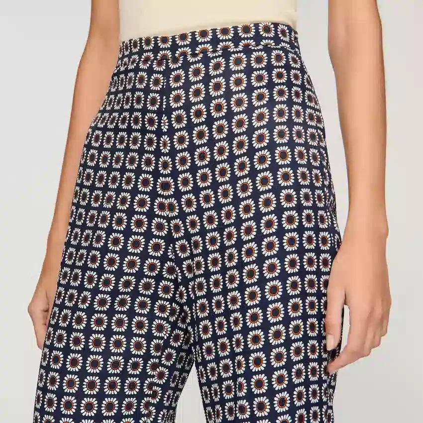 Floral-print flowy trousers Floral-print flowy trousers