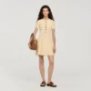 Floral print knit mini dress Floral print knit mini dress