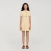 Floral print knit mini dress Floral print knit mini dress