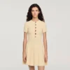 Floral print knit mini dress Floral print knit mini dress