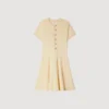 Floral print knit mini dress Floral print knit mini dress