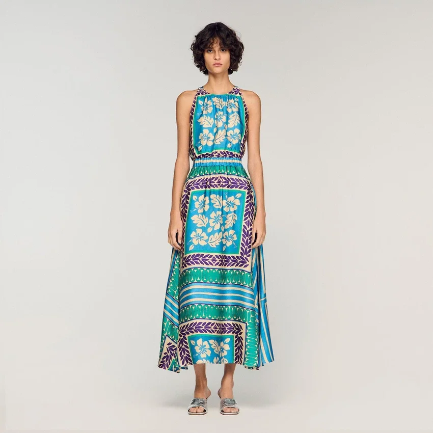 Floral print maxi dress Floral print maxi dress