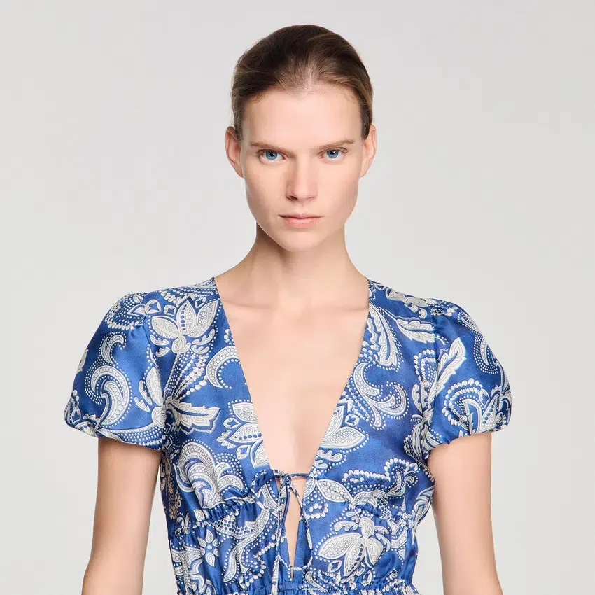 Floral print mini dress Floral print mini dress