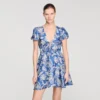 Floral print mini dress Floral print mini dress