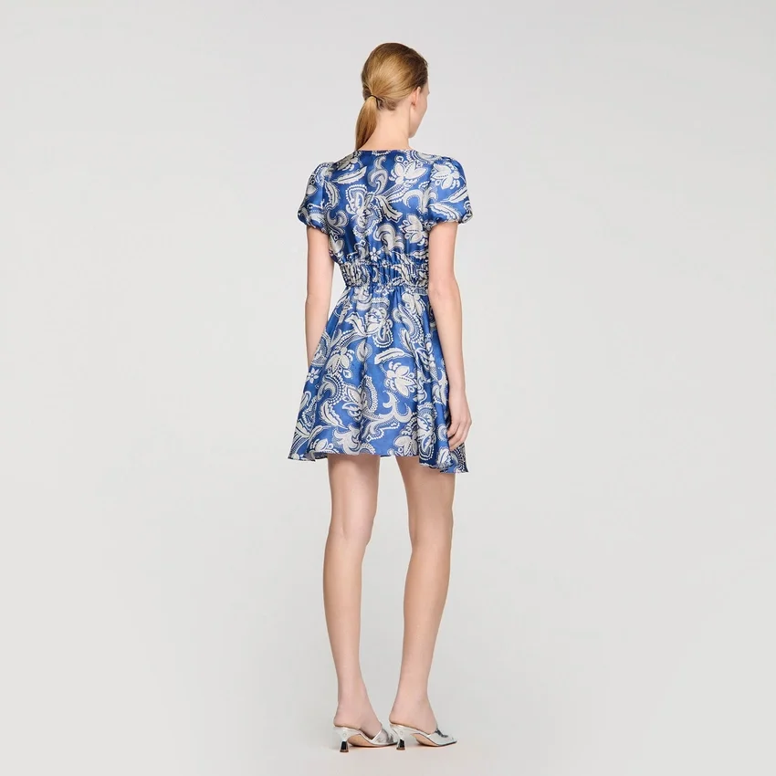 Floral print mini dress Floral print mini dress