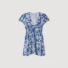 Floral print mini dress Floral print mini dress