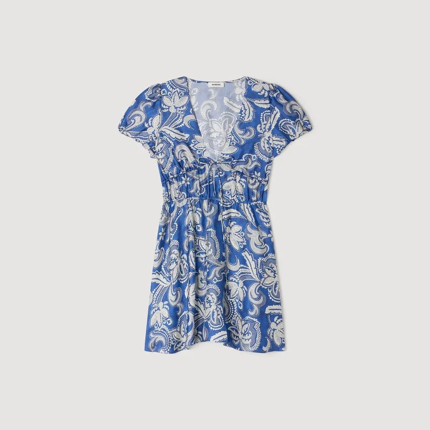 Floral print mini dress Floral print mini dress