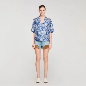 Floral print shirt