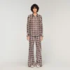 Floral print silk shirt Floral print silk shirt