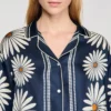 Floral print silk shirt Floral print silk shirt