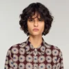 Floral print silk shirt Floral print silk shirt