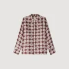Floral print silk shirt Floral print silk shirt