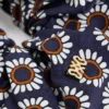Floral scrunchie