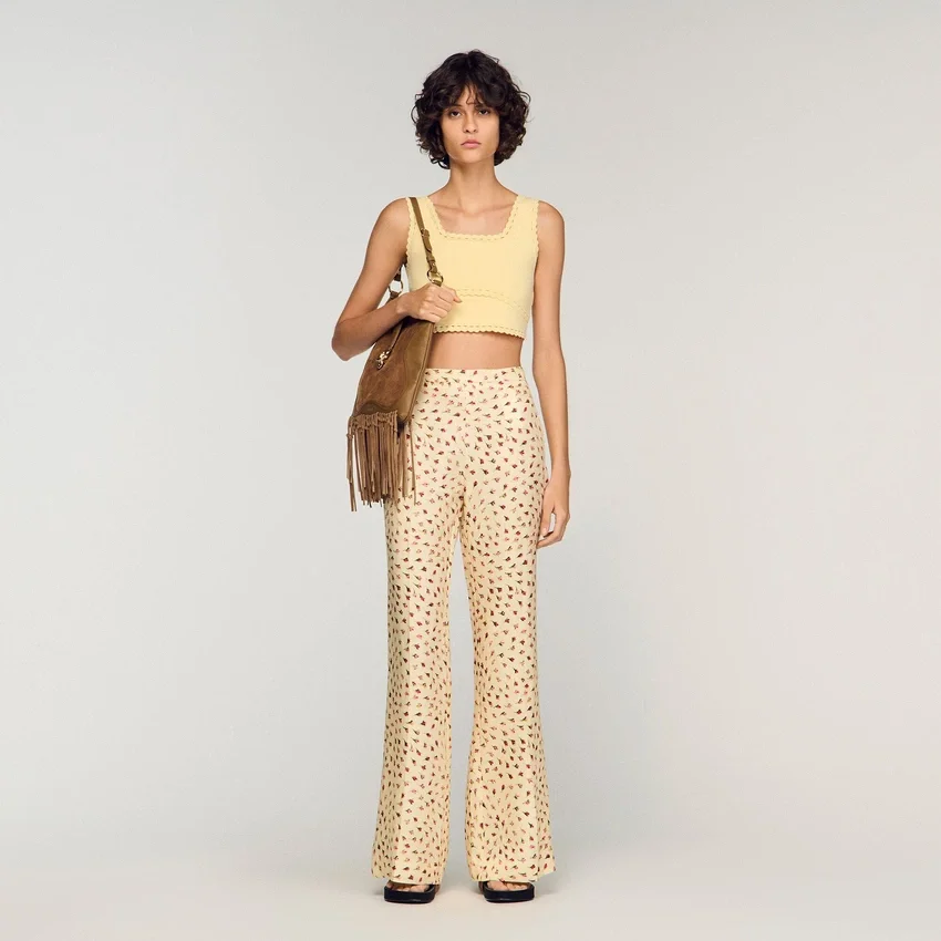 Floral trousers Floral trousers