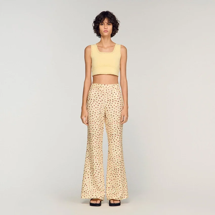 Floral trousers Floral trousers