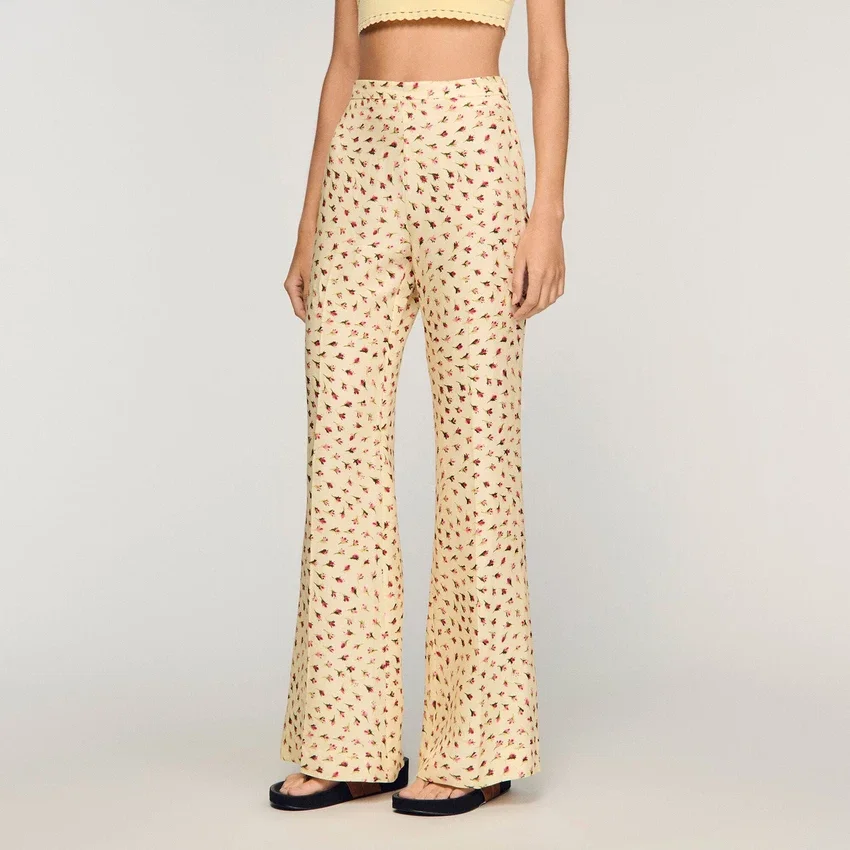 Floral trousers Floral trousers