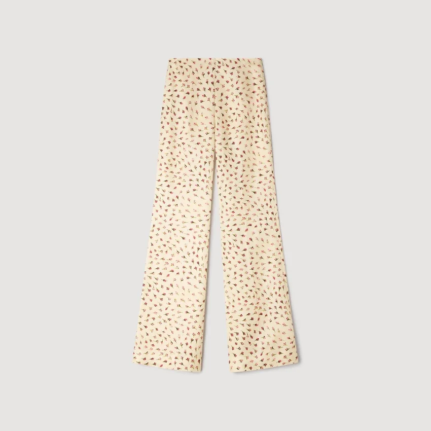 Floral trousers Floral trousers