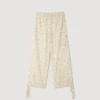Floral wide-leg trousers Floral wide-leg trousers