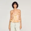Flower print crop top Flower print crop top