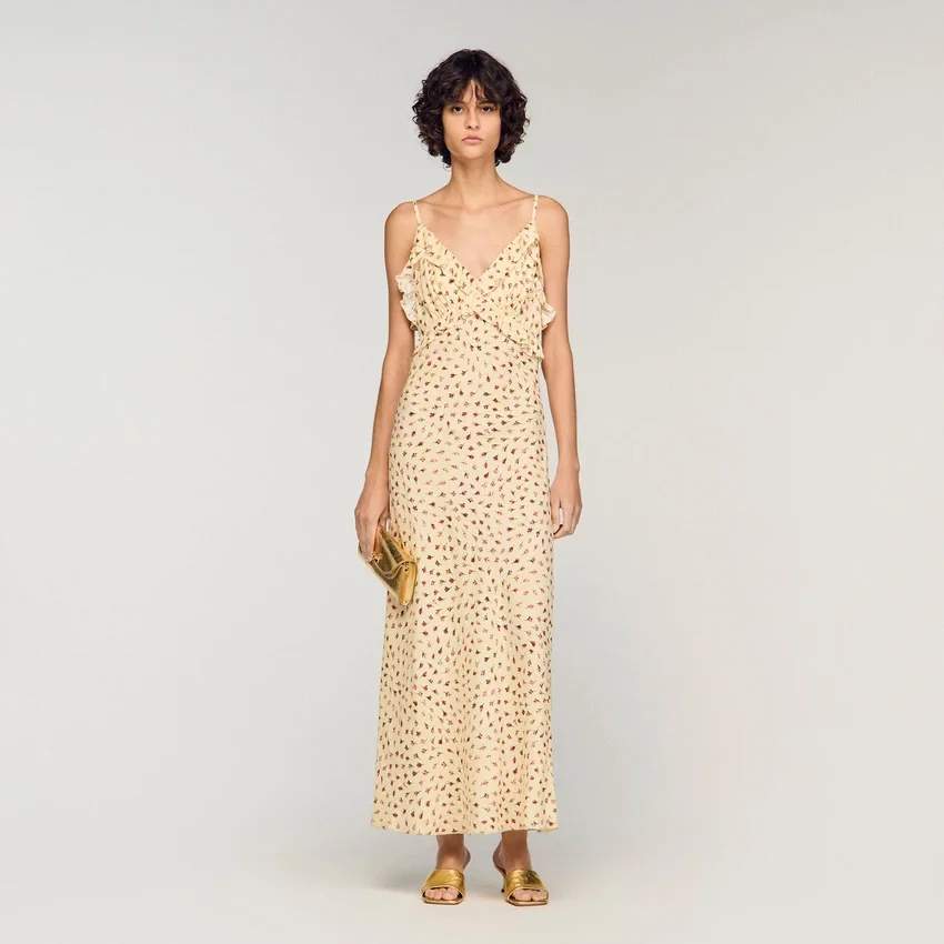 Flower print maxi dress Flower print maxi dress