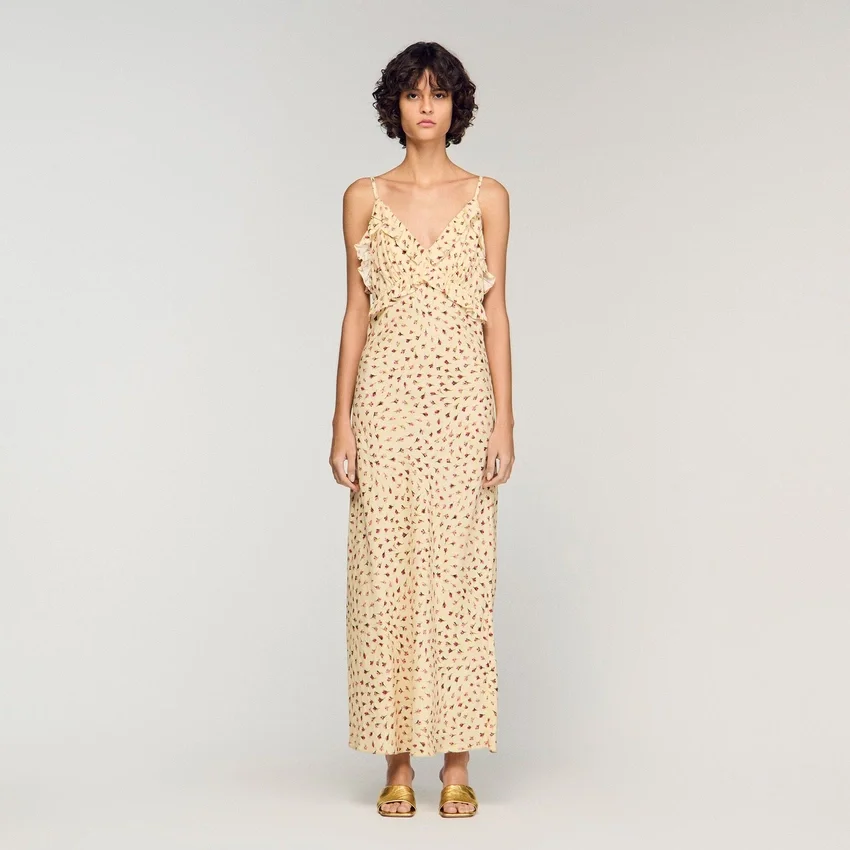 Flower print maxi dress Flower print maxi dress
