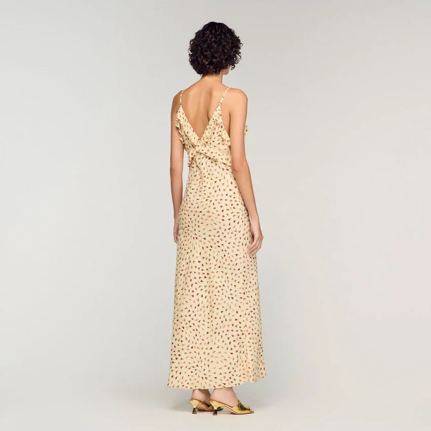 Flower print maxi dress Flower print maxi dress