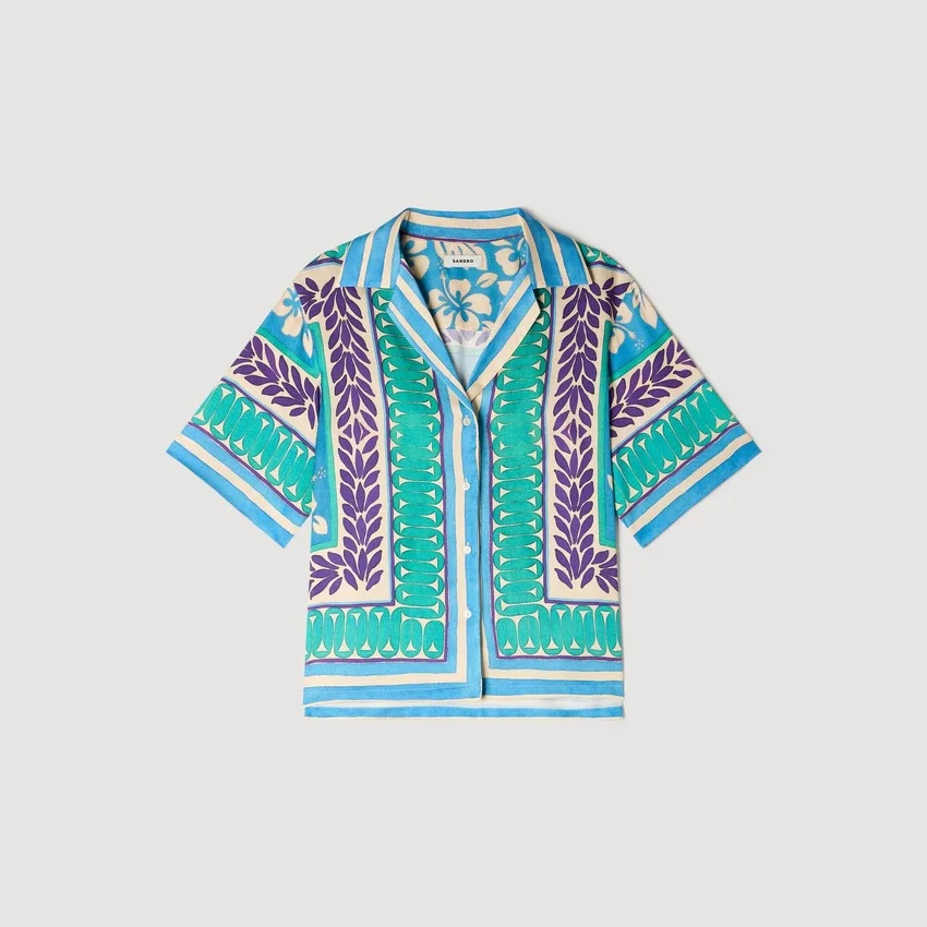 Flower print shirt Flower print shirt