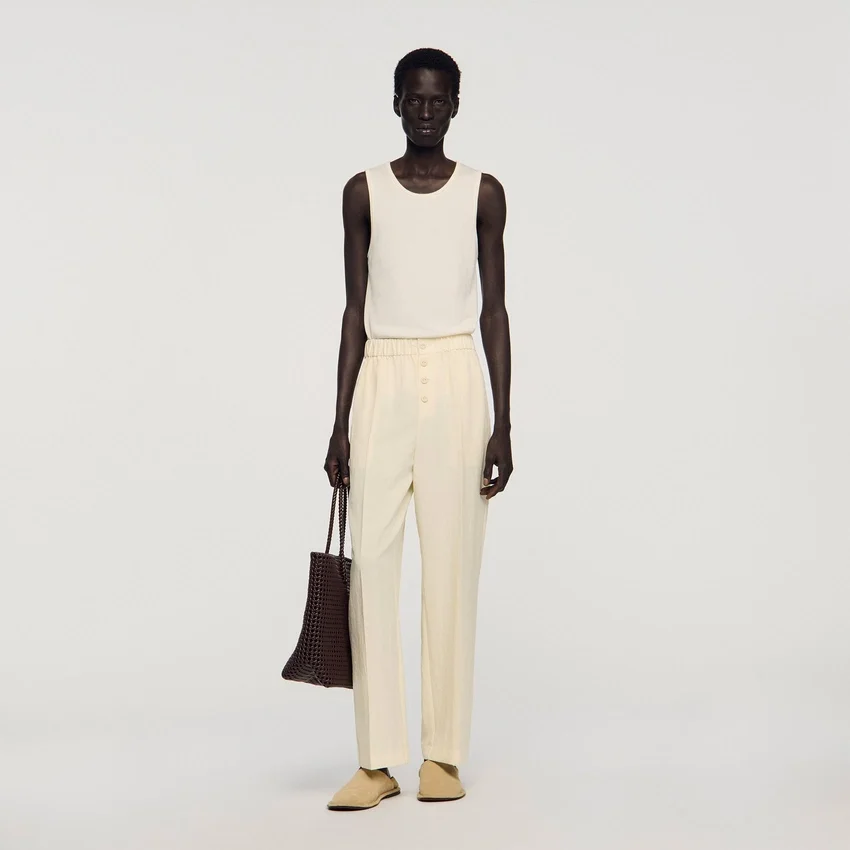Flowing elasticated trousers Flowing elasticated trousers