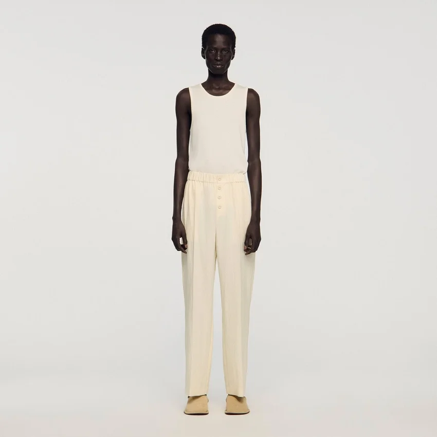 Flowing elasticated trousers Flowing elasticated trousers