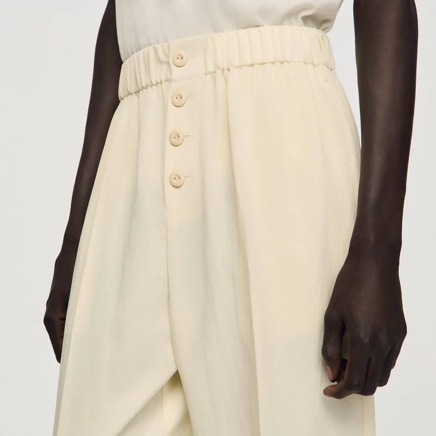 Flowing elasticated trousers Flowing elasticated trousers