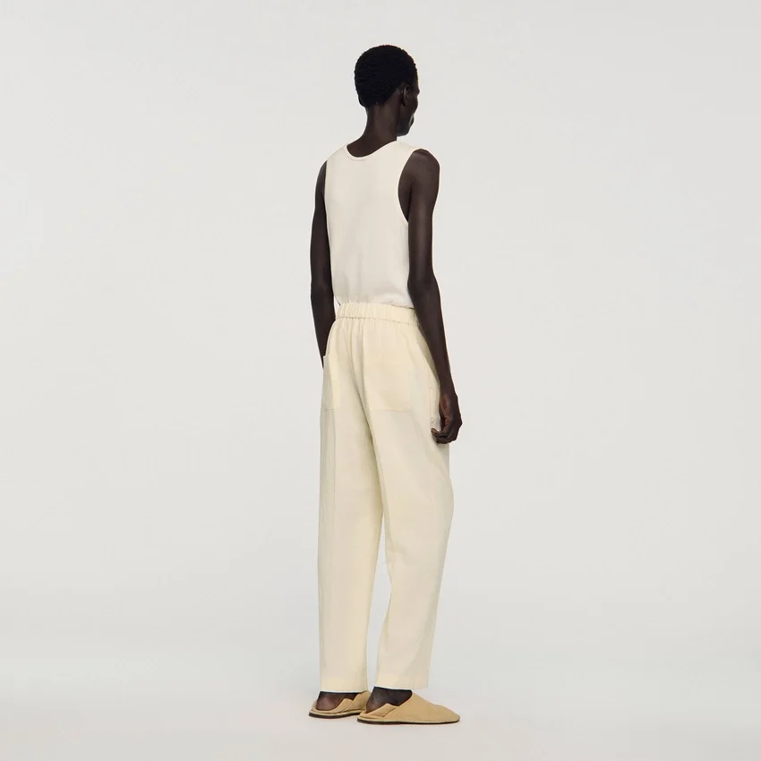 Flowing elasticated trousers Flowing elasticated trousers